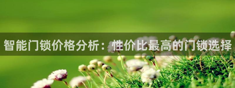 开丰娱乐2登录：智能门锁价格分析：性价比最高的门锁选择