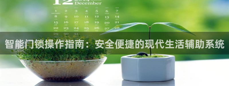 开丰娱乐平台注册地址：智能门锁操作指南：安全便捷的现代生活辅