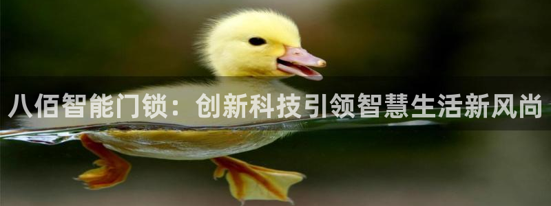 开丰娱乐天富娱乐：八佰智能门锁：创新科技引领智慧生活新风尚