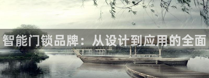 开丰娱乐测速：智能门锁品牌：从设计到应用的全面