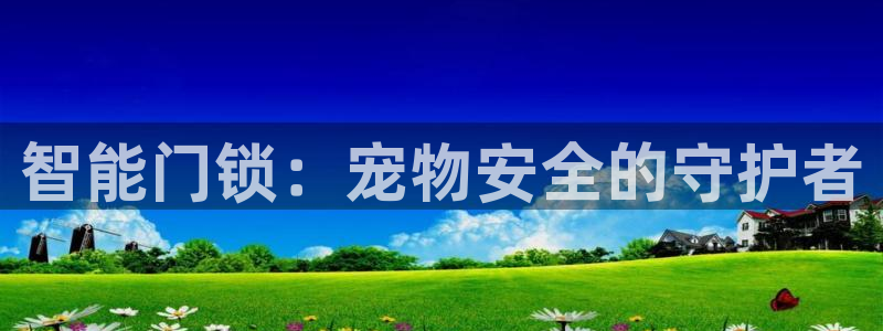 开丰娱乐注册资金多少：智能门锁：宠物安全的守护者