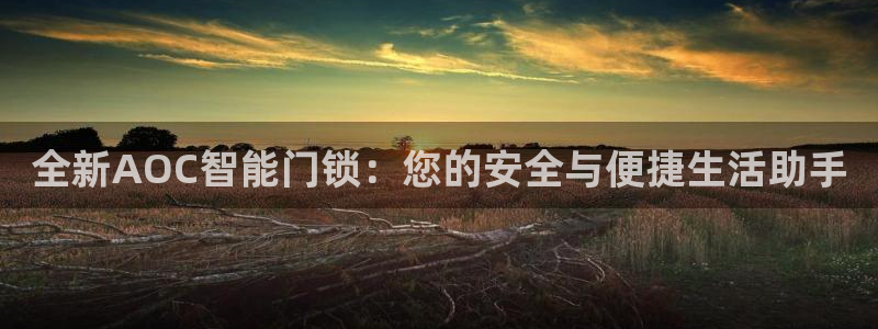 开丰娱乐官网首页：全新AOC智能门锁：您的安全与便捷生活助手