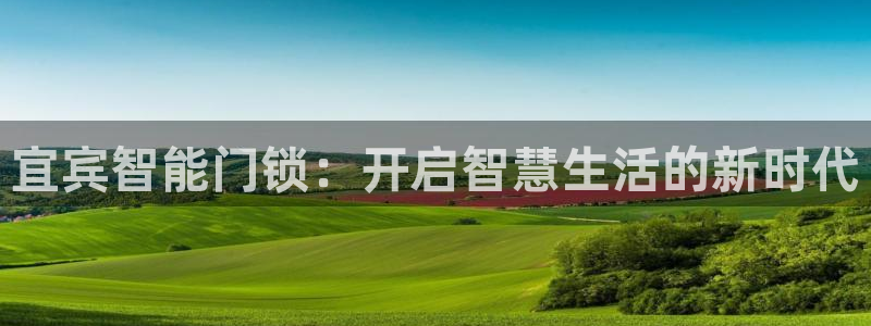 开丰娱乐网站：宜宾智能门锁：开启智慧生活的新时代