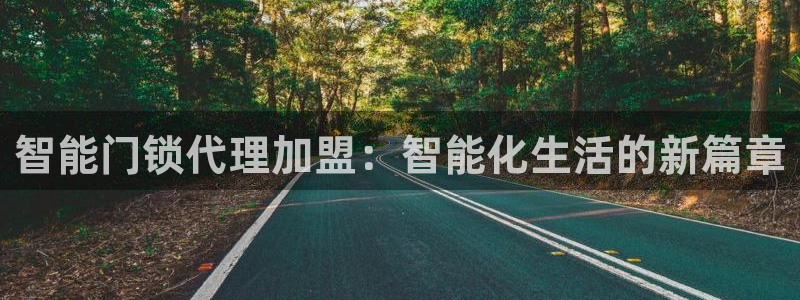 开丰娱乐官网登录网址：智能门锁代理加盟：智能化生活的新篇章