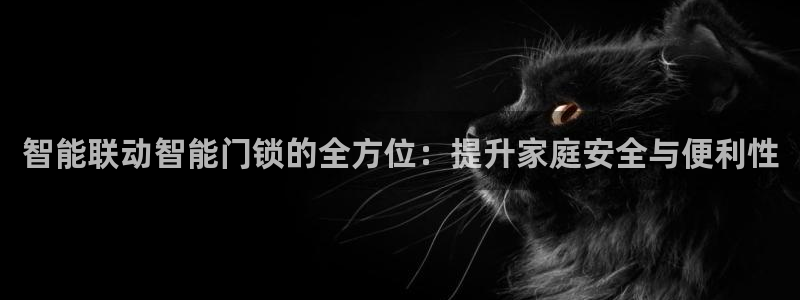 开丰娱乐平台提现失败：智能联动智能门锁的全方位：提升家庭安全