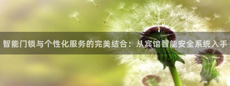 开丰娱乐注册自判官333OO：智能门锁与个性化服务的完美结合