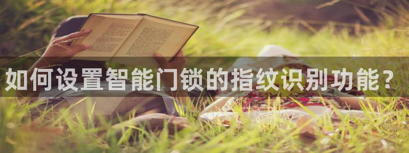 开丰娱乐注册自判官333OO：如何设置智能门锁的指纹识别功能