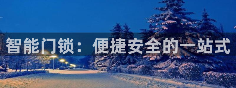 开丰娱乐官网：智能门锁：便捷安全的一站式